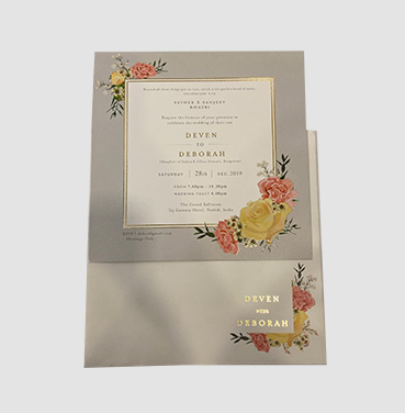 Invitation and Wedding Cards